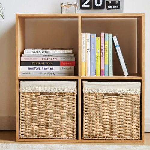 panier de pique-nique en osier pour rangement divers - vue 5 sur 21