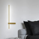 applique murale led minimaliste en aluminium pour éclairage intérieur