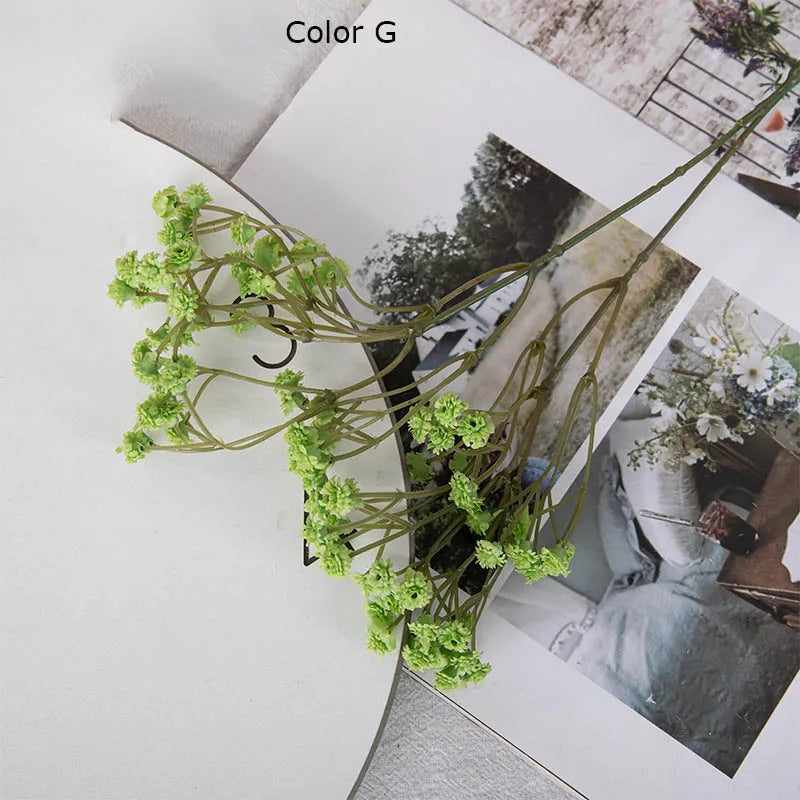 90 têtes de fleurs artificielles pour décorations et bricolage - vue 7 sur 12
