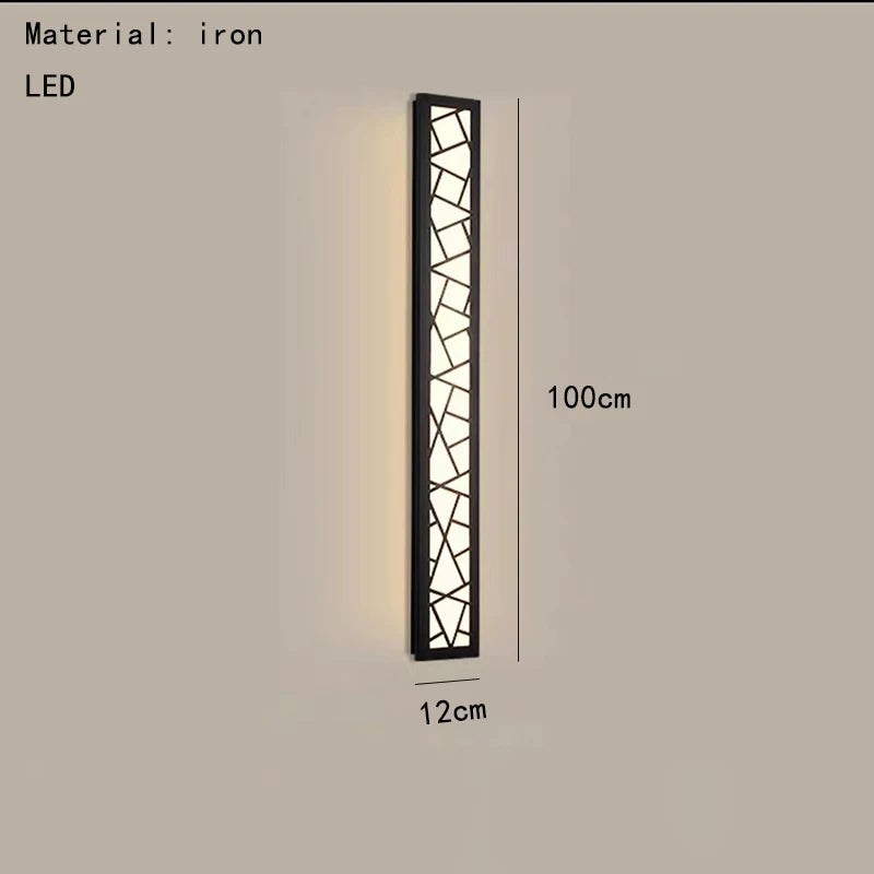 applique murale led style chinois lumière chaude pour intérieur élégant - vue 10 sur 11