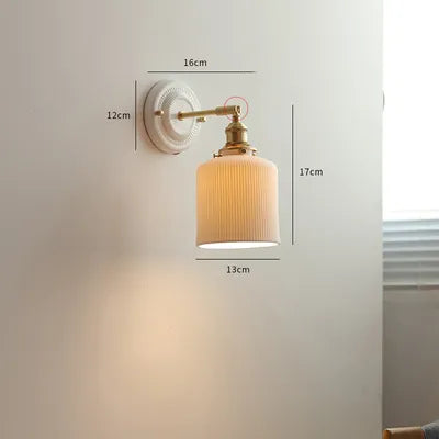 applique murale led iwhd nordique japonaise - vue 16 sur 23