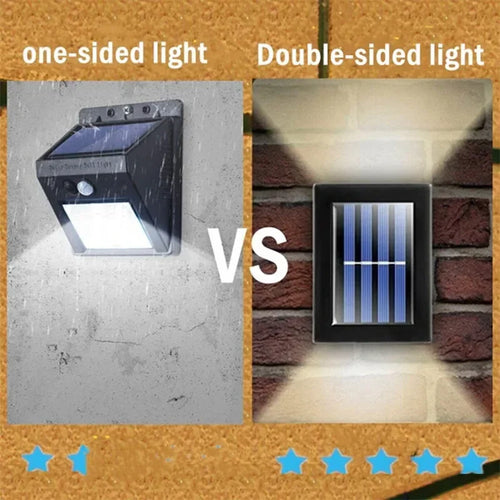 Spots solaires haut et bas d'extérieur - vue 9 sur 9