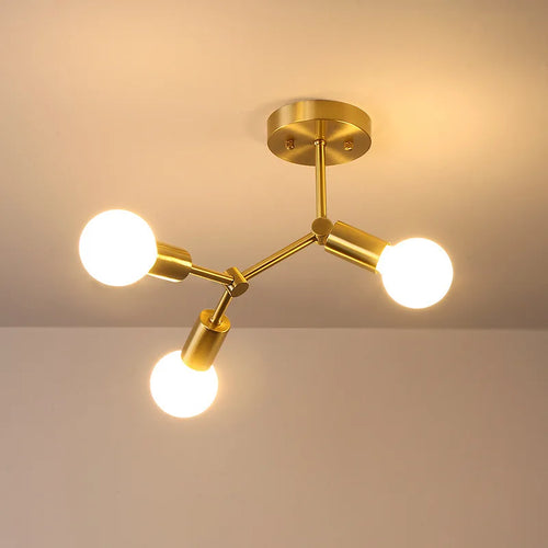 plafonnier lumineux pour décoration intérieure élégante et moderne - vue 5 sur 10