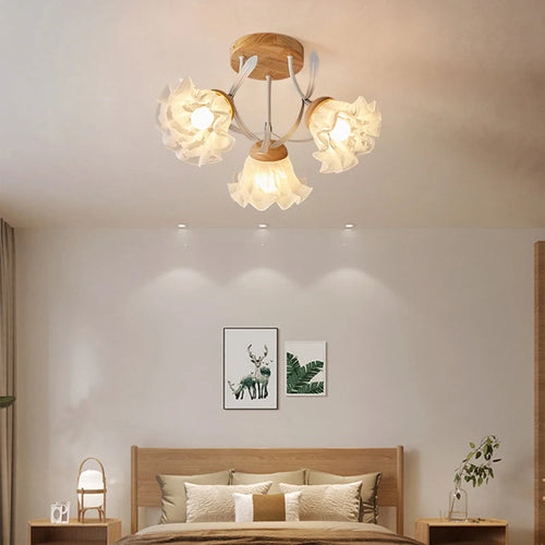 lustre nordique moderne en led pour décoration intérieure créative - vue 3 sur 9