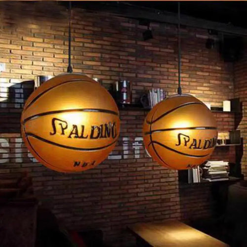 suspension style industriel américain basket-ball football bar café - vue 5 sur 10