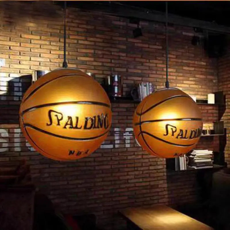 suspension style industriel américain basket-ball football bar café - vue 4 sur 10