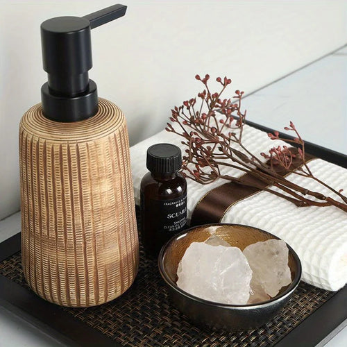 distributeur de lotion en céramique pour salle de bain et cuisine - vue 3 sur 10