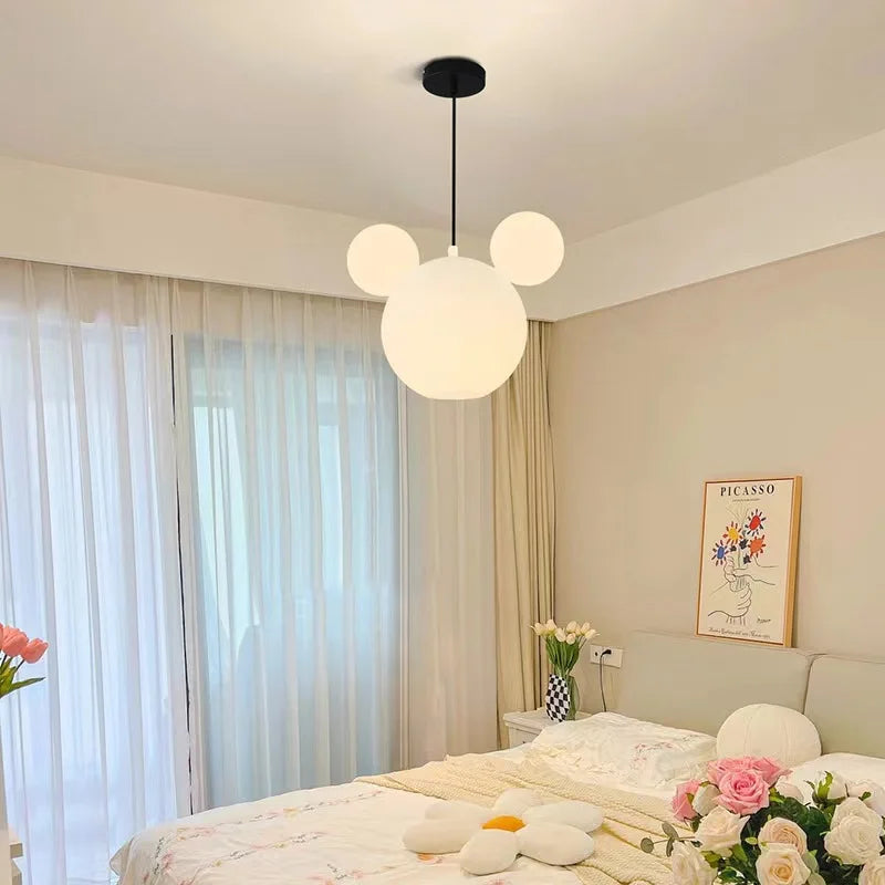 lustre mickey créatif et mignon pour enfants - vue 4 sur 6