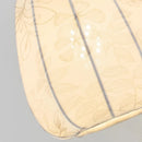applique murale style médiéval en tissu imprimé et bois massif