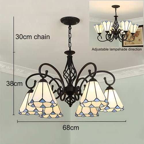 lustre suspendu créatif luxe pour bar club salon et hall - vue 8 sur 12