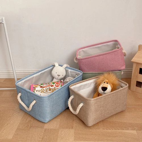 panier de rangement pliable pour vêtements et fournitures diverses - vue 3 sur 12