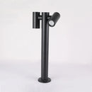 lampe de jardin double tête rotative éclairage créatif extérieur