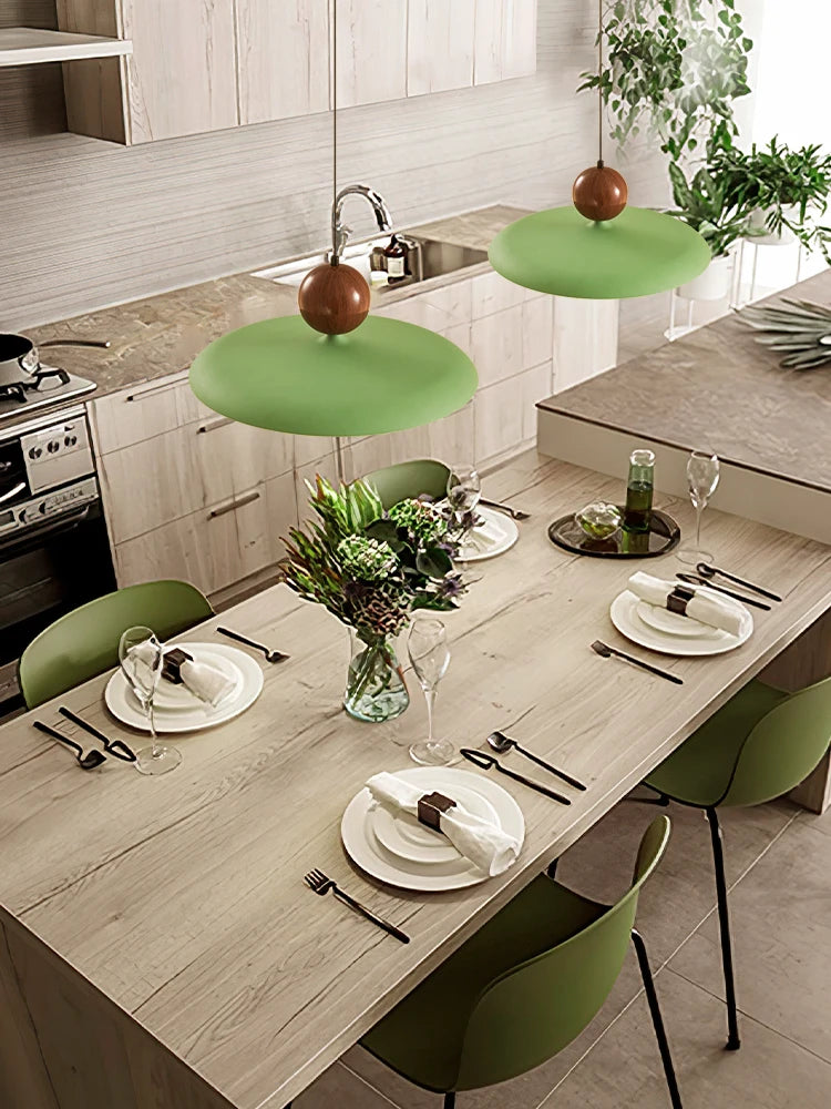 lampe à poser design en bois de noyer pour intérieur élégant - vue 4 sur 10