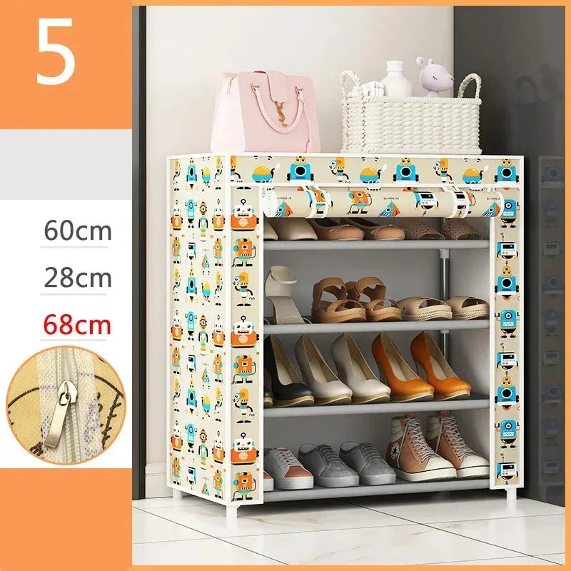 organisateur de rangement pour chaussures en plastique 120 paires luxe 2023 - vue 6 sur 28