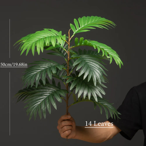grand palmier artificiel monstre arbre vert pour décoration intérieure extérieure - vue 8 sur 7