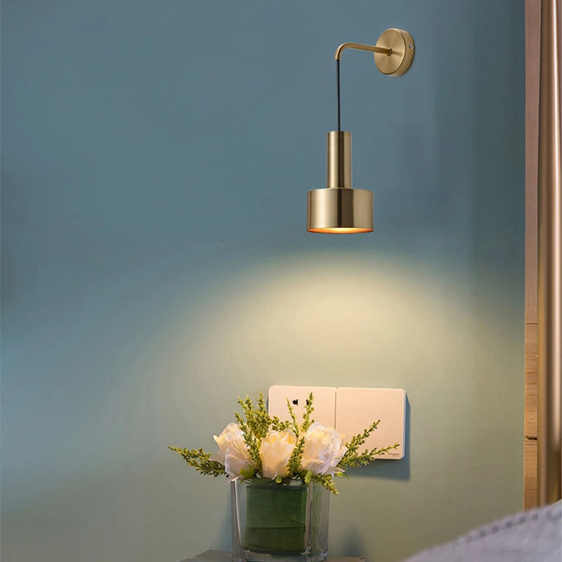 Applique murale LED avec abat-jours suspendu - vue 5 sur 10