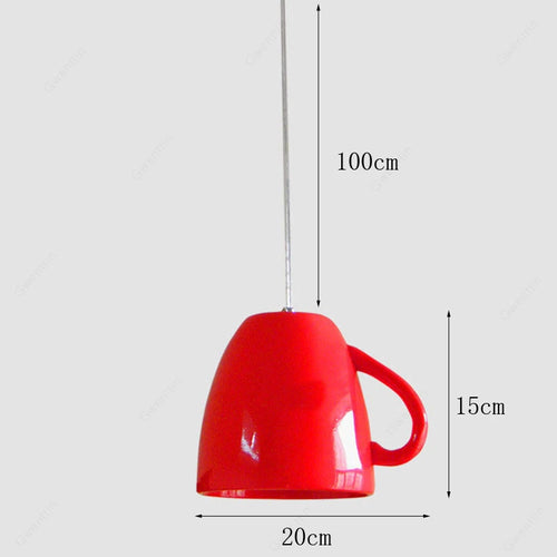 Suspension Tasse et théière Art design - vue 7 sur 12