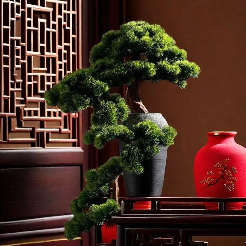 plafonnier bonsaï décoration intérieure style chinois haut de gamme - vue 1 sur 11