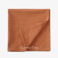 Serviette de table coton lavé style méditerranéen lot