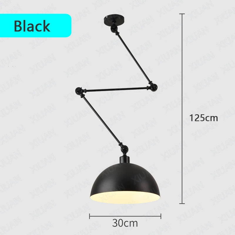 plafonnier led suspendu design scandinave moderne en aluminium - vue 15 sur 16