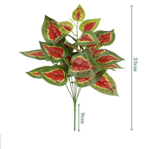 feuilles de bambou artificielles en soie pour décoration élégante - vue 31 sur 32