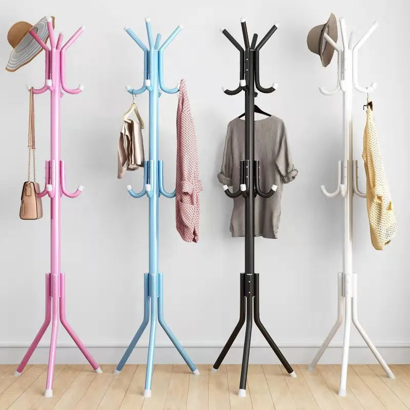 porte-manteau en métal avec 9 crochets pour organiser vos vêtements - vue 2 sur 12