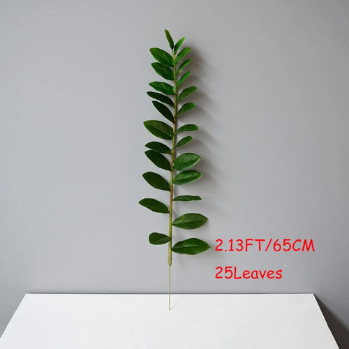 grandes branches artificielles de ficus pour décoration tropicale - vue 15 sur 15