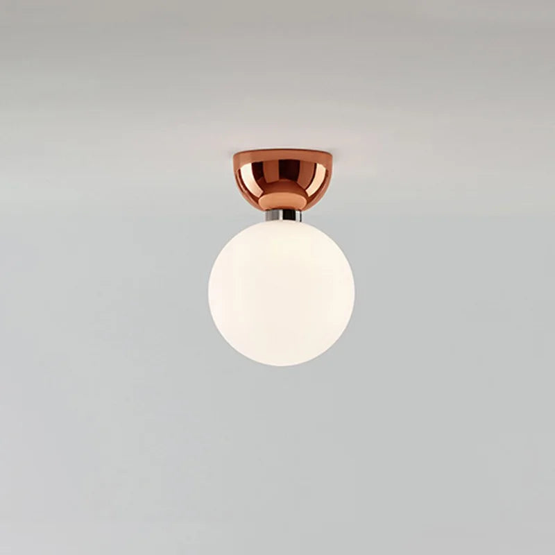 plafonnier moderne minimaliste en verre pour intérieur élégant - vue 10 sur 10