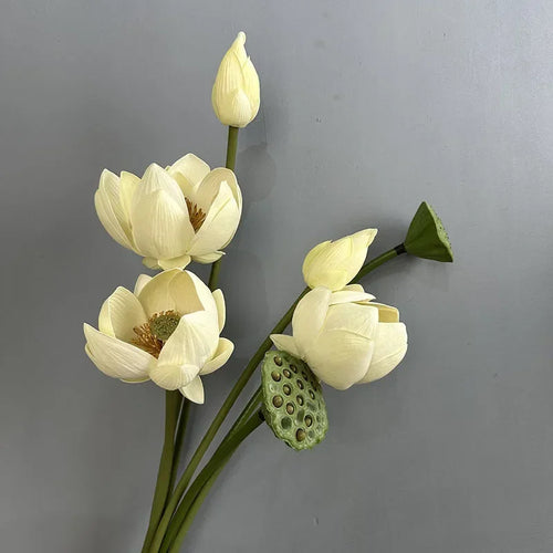 fleurs décoratives en pu pour mariage et hôtel - vue 2 sur 23