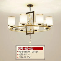 lustre rétro chinois pour un éclairage élégant et chaleureux