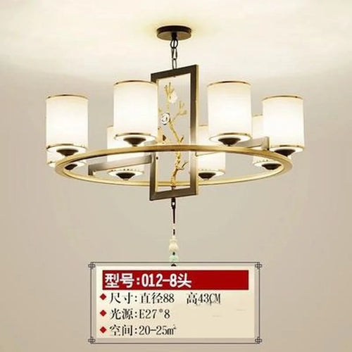 lustre rétro chinois pour un éclairage élégant et chaleureux
