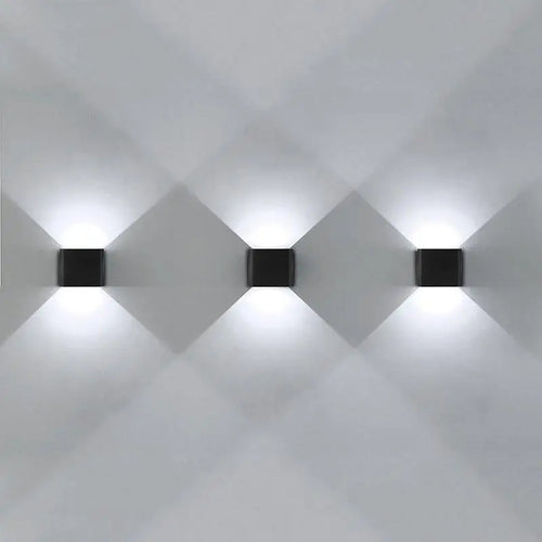 applique murale moderne étanche en aluminium pour extérieur décoratif - vue 3 sur 7