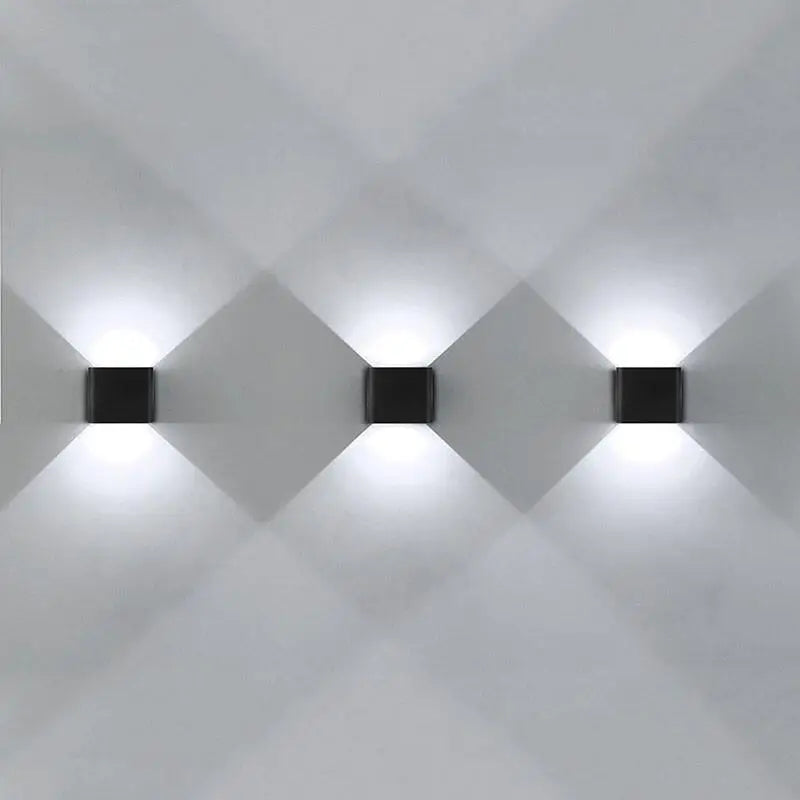applique murale moderne étanche en aluminium pour extérieur décoratif - vue 2 sur 7
