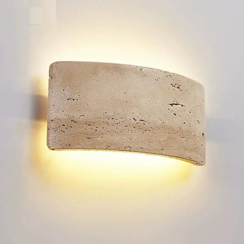 applique murale led wabi-sabi étanche pour jardin extérieur - vue 2 sur 8
