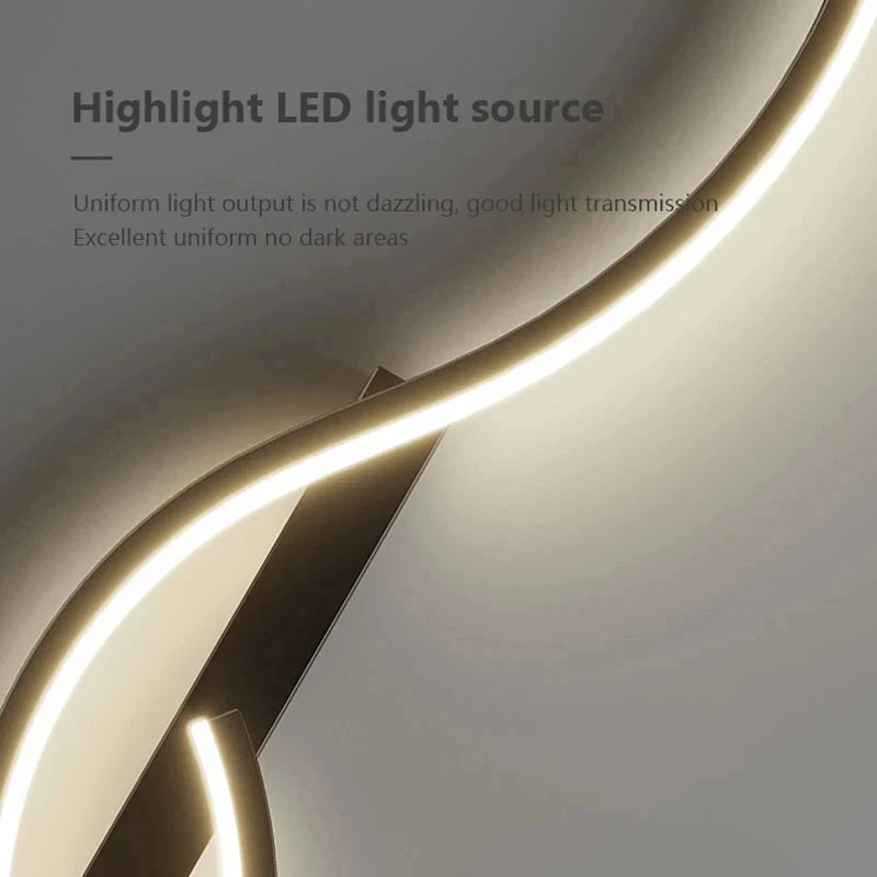 lustre simple éclairage suspendu horizontal pour intérieur moderne - vue 5 sur 18