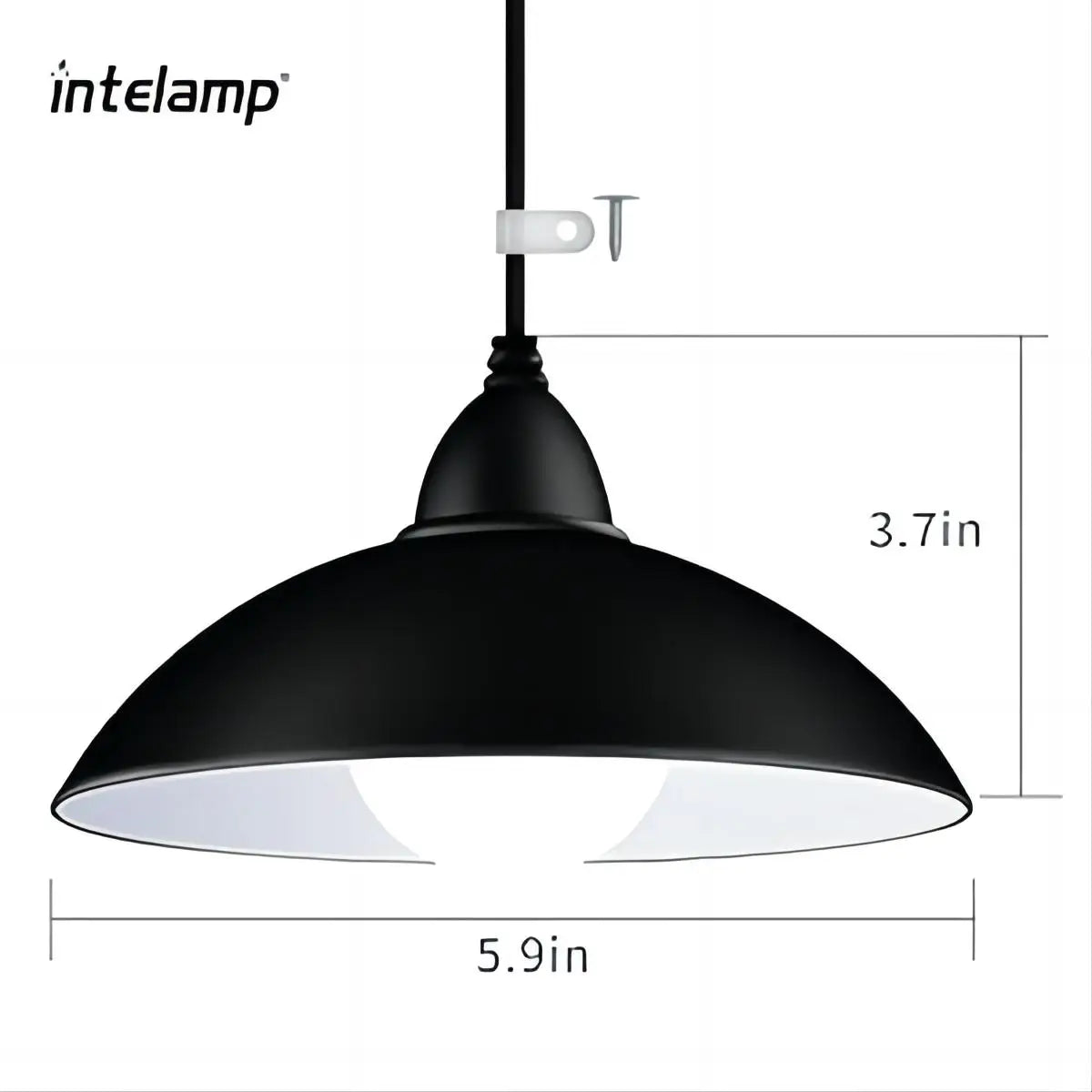 lustre solaire lumineux avec télécommande pour l'extérieur - vue 5 sur 6