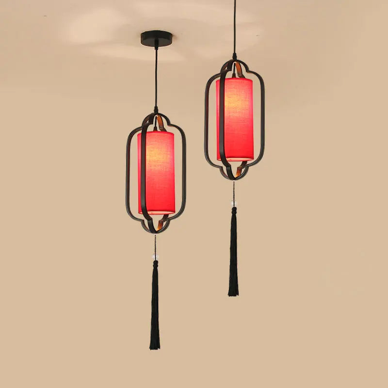 lustre chinois rétro style chinoiserie pour un éclairage élégant - vue 3 sur 22