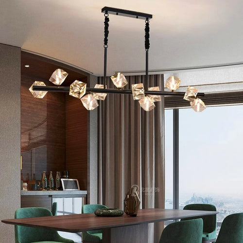 home decorationPendant lights, luxury crystal living room chandelier, dining room Pendant lamp, ceiling light, indoor lighting - vue 2 sur 6