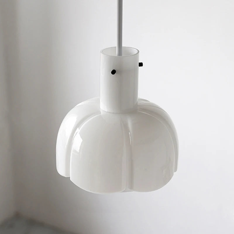 lampe led suspendue en verre design nordique pour intérieur - vue 4 sur 12