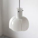 lampe led suspendue en verre au design nordique décoratif d'intérieur