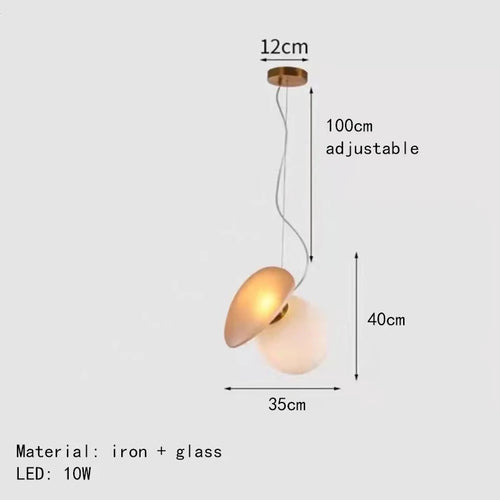suspension LED design moderne avec fil réglable - vue 19 sur 28