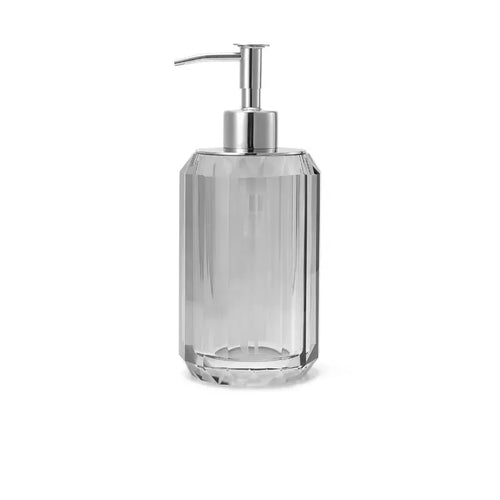 distributeur de savon liquide en cristal transparent pour salle de bain - vue 21 sur 20