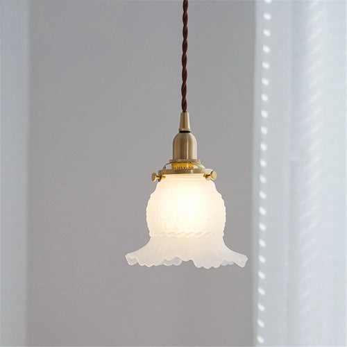 lustre loft suspension verre nordique rétro suspensions luminaire - vue 3 sur 8