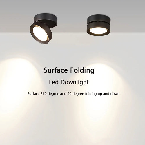 spot led pliable encastrable en aluminium pour maison ou bureau - vue 7 sur 12