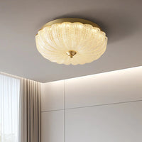 Warm and romantic children's room bedroom ceiling lamp, cream air, master bedroom ceiling light