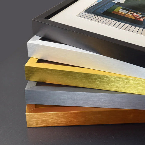 cadre photo en aluminium à suspendre pour décoration et cadeau - vue 4 sur 8