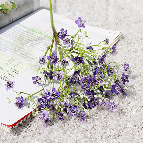 gypsophile fleurs artificielles pour mariage décoration florale 2024 - vue 13 sur 12