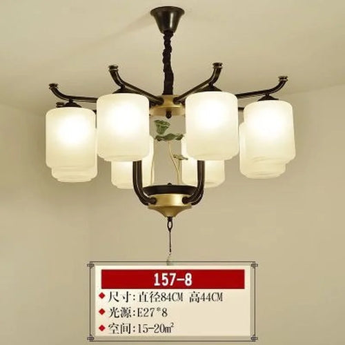 lustre rétro chinois pour un éclairage élégant et chaleureux - vue 21 sur 21