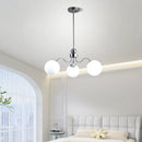 lustre led qiyimei artglass pour éclairage intérieur décoratif