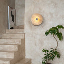 applique murale rétro en pierre naturelle avec éclairage led